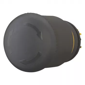 Eaton M22S-PVT crni gljivasti aktuator tipke, 22mm, trenutni 271499