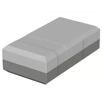 Bopla EG 1030 stolno kućište, 100 x 54 x 30 mm, polistiren, svijetlosiva RAL 7035 32103000