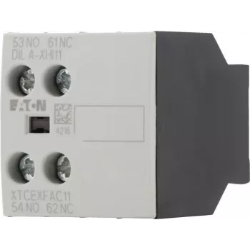 Eaton DILA-XHI11 276421 blok pomoćnih kontakata, 45 x 117 x 68 mm, -25 do 60 °C, crno-bijeli