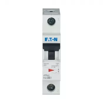 Eaton FAZ-B6/1 zaštitni prekidač strujnog kruga (MCB) tip B, 1-polni, 6 A, 10 kA 278529