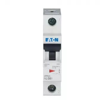 Eaton FAZ-S4/1 zaštitni prekidač strujnog kruga 1-polni 4A S-karakteristika 10kA 278609