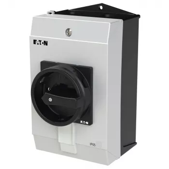 Eaton P1-25/I2H/SVB-SW/HI11 okretni prekidač, 3-polni, crno-sivi 227862