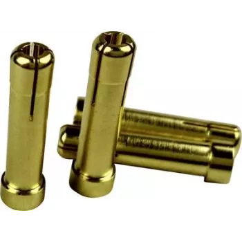 Reely adapterski utikač 4mm pozlaćeni kontaktni utikač na 5mm pozlaćenu kontaktnu utičnicu 1605782