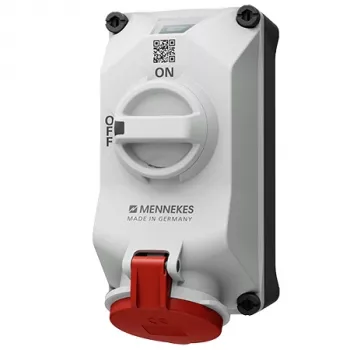 MENNEKES DUOi 32A 5-polna 6h 400V zidna utičnica IP44 5613506G
