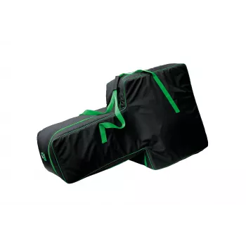 König & Meyer 12387-000-00 Multimedia Cart Accessory, Nylon, Black/Green