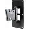 König & Meyer 24481 Wall-Mounted Guitar Holder for Acoustic, Electric and Bass Guitars, Black, Steel, 25 kg Load Capacity 24481-000-55