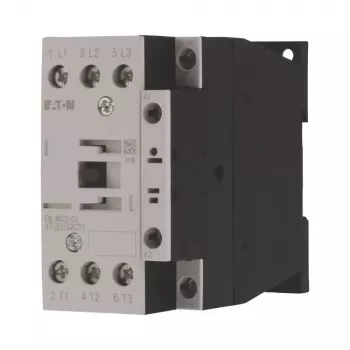 Eaton DILM32-01 Power Contactor, 3-Pole, 32 A, 230 V AC 50 Hz / 240 V AC 60 Hz Coil, 1 NC Auxiliary 277292