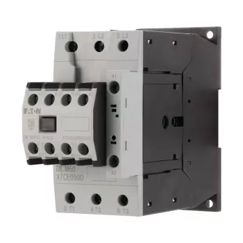 Eaton DILM50-22 3-polni kontaktor, 50 A AC-3, 22 kW, 230 V AC zavojnica 277862