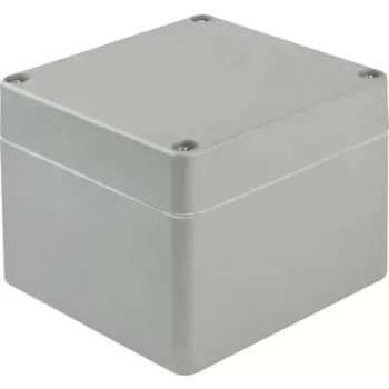 Bopla EUROMAS P 332 univerzalno kućište 122 x 120 x 91 mm poliester ojačan staklenim vlaknima srebrno-siva RAL 7001 04332000.H