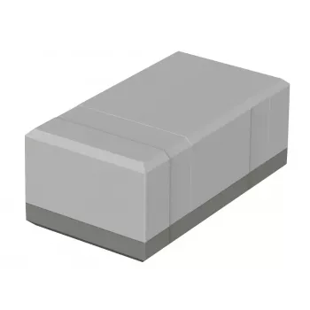 BOPLA stolno kućište 150 x 82 x 60 mm polistiren svijetlosiva RAL 7035 Elegant EG (32156002)