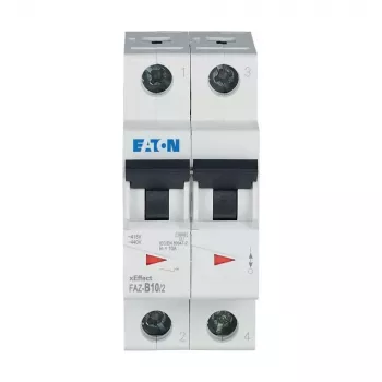 Eaton FAZ-B10/2 automatski osigurač tip B 10A 2-polni 6kA 278730
