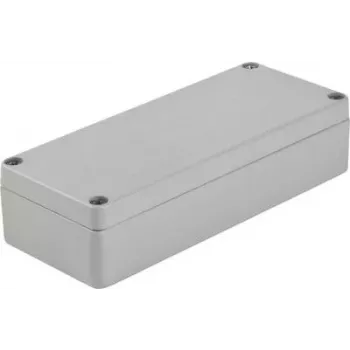 BOPLA Alu-Top univerzalno kućište, aluminij, srebrno-siva (RAL 7001), 150 x 64 x 34 mm 01103000.MT1