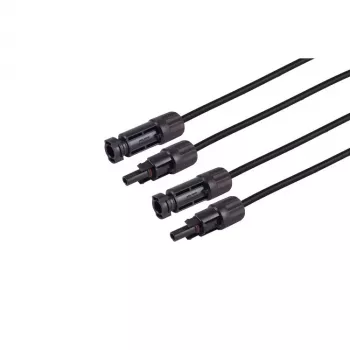 S CONN MAXIMUM CONNECTIVITY PV4 set produžnih kabela, 4mm², 2x 5m, crni 02-32055