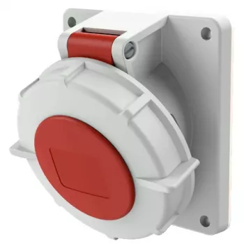 MENNEKES TwinCONTACT Surface-Mounted Socket 16A 5-Pole 6H 400V IP67 (3485)