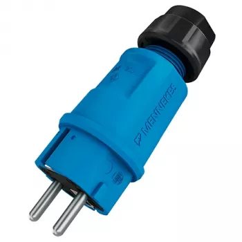 Mennekes SCHUKO Plug 16A 2P+PE IP54 Blue (152092)
