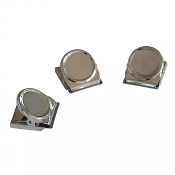 FRANKEN HMC35 magnetska kopča, 40 x 35 mm, sila držanja 500 g, srebrna
