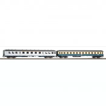 PIKO H0 28325 DB set od 2 vagona za putnike: 1./2. razred Silberling + 2. razred Bm 232