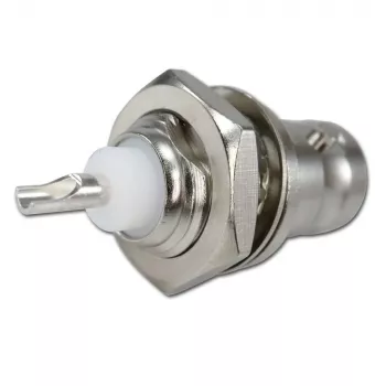 Telegärtner BNC ugradbena utičnica 50 Ohm, posrebreni unutarnji vodič, UG-1094/U (J01001B0615Z)