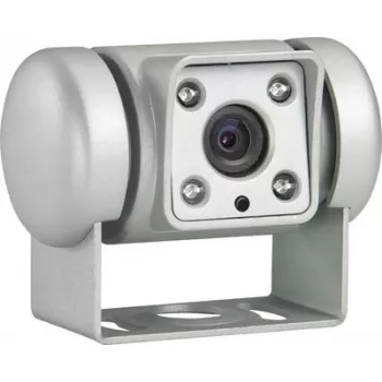 Dometic PerfectView CAM 45 NAV žičana kamera za vožnju unatrag sa zrcalnom funkcijom, IR noćni vid, ugrađeno grijanje, srebrna 9600000525