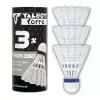 TALBOT TORRO Tech 350 Medium najlonska badminton loptica, bijelo-plava, 1 kom. 479112