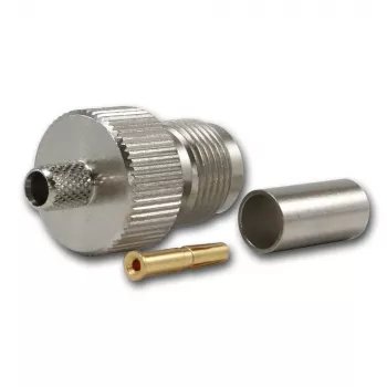 TELEGÄRTNER TNC utičnica za RG-58, 50 Ohm, crimp/lemljenje, DC-11 GHz