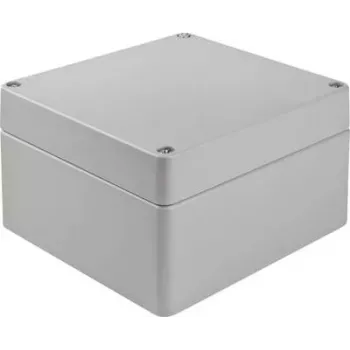 Bopla A 127 univerzalno kućište, 180 x 180 x 101 mm, aluminij, srebrno siva (RAL 7001) (01127000.H)