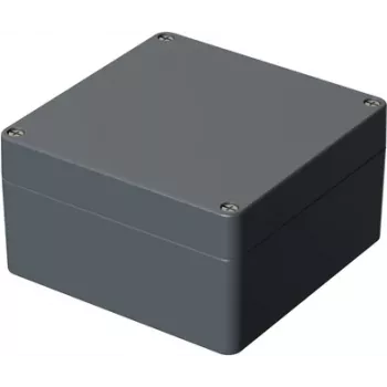 Bopla A 127 univerzalno kućište, 180 x 180 x 101 mm, aluminij, srebrno siva (RAL 7001) (01127000.H)