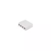 S CONN MAXIMUM CONNECTIVITY Keystone spojna kutija, 4 porta, bijela 08-10117