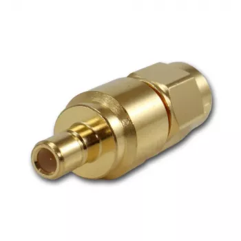 Telegärtner Coaxial Adapter SMA Plug to SMB Plug 50 Ohm J01155A0021