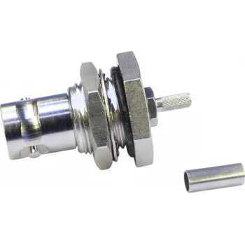 Telegärtner BNC ugradbena utičnica crimp konektor 75 Ohm za RG-179 B/U, G04