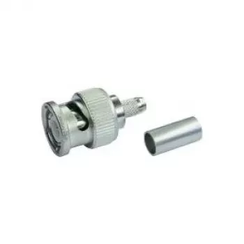 Telegärtner BNC Crimp Connector Professional, 50 Ohm, for LMR-240, 5-Pack