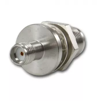 Telegärtner TNC Female to SMA Female Coax Adapter, 50 Ohm, DC-6 GHz, Nickel/Gold J01019A0028