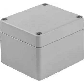 BOPLA univerzalno kućište aluminij srebrno-sivo (RAL 7001) 75 x 80 x 57 A 105 01105000.MT1