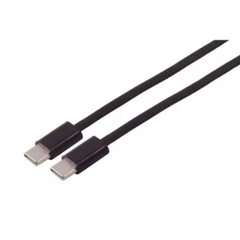 S CONN MAXIMUM CONNECTIVITY 14-22045 USB-C kabel za punjenje, USB 2.0, 240W, tekstil, crni, 3m