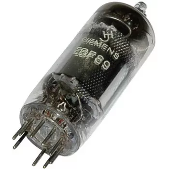 SIEMENS EBF 89 = 6 DC 8 duodiodna varijabilna pentoda, vakuumska cijev, novalno podnožje, 9 pinova
