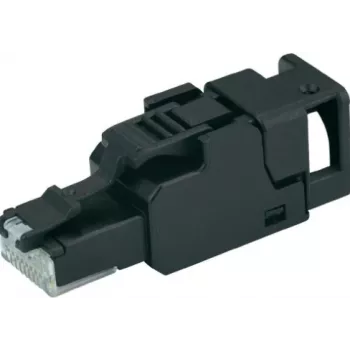 TELEGÄRTNER UFP8 RJ45 terenski utikač, Cat 6a, neoklopljeni, IDC bez alata, sa zaštitom od savijanja J00026A3000