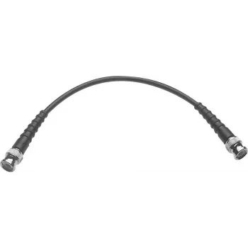Telegärtner L00011A1457 2m BNC Male to BNC Male 50 Ohm RG58 Coaxial Cable, Black