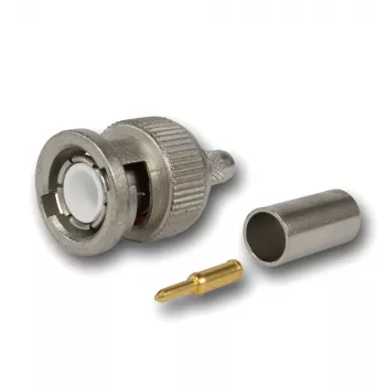 Telegärtner BNC kabel utikač crimp G01 50 Ohm, crimp/crimp, standard, A0205, G01 (RG-58 C/U), YR23092 Belden - 1 komad (J01000F1255Z)