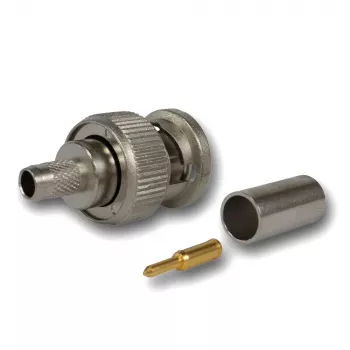 Telegärtner BNC kabel utikač crimp G01 50 Ohm, crimp/crimp, standard, A0205, G01 (RG-58 C/U), YR23092 Belden - 1 komad (J01000F1255Z)