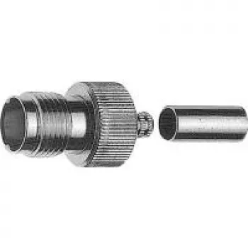 Telegärtner TNC Female Crimp Connector for G30 Cables, 50 Ohm, 5-Pack J01011A0044