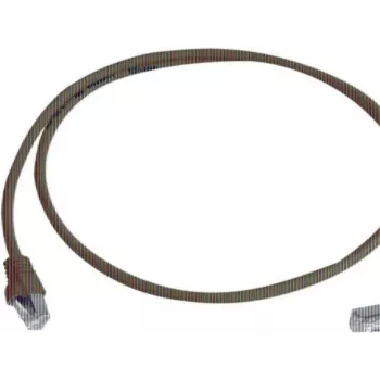 Telegärtner Cat 6A S/FTP patch kabel, PiMF, plavi, 2,0 m, jedan kraj kutni L00001A0159