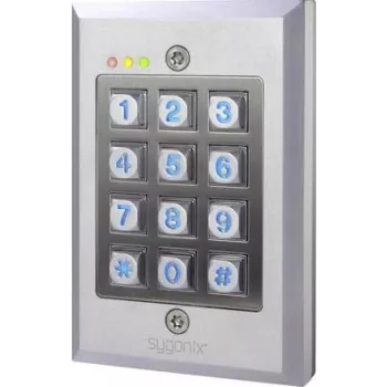 Sygonix SY-3118492 IP65 tipkovnica kodna brava nadžbukna/podžbukna s osvijetljenom tipkovnicom