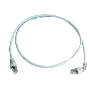 Telegärtner Cat.7 Raw Cable MP8 FS 600 LSZH 2.0m, 1x90-degree Network Cable White 2 m L00001A0164