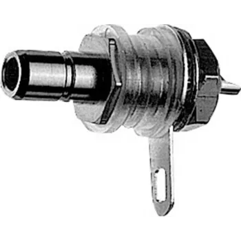 Telegärtner SMB utičnica konektor, ugradbeni, 50 Ohm, presvučeno zlatom/niklom, lemljeni spoj J01160A0271