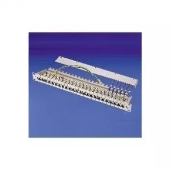 TELEGÄRTNER MPP16-HS 16-Port modularni patch panel, 1U, svijetlosivo RAL 7035 J02022A0050