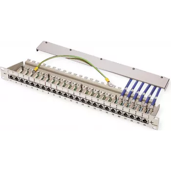TELEGÄRTNER MPP16-HS 16-Port modularni patch panel, 1U, svijetlosivo RAL 7035 J02022A0050