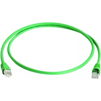 Telegärtner Cat.5e UTP LSZH Patch Cable, RJ45, Green, 0.5 m
