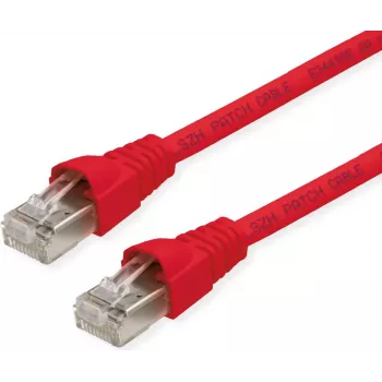 Telegärtner 100008681 Cat6a S/FTP mrežni kabel, crveni, 3,5 m