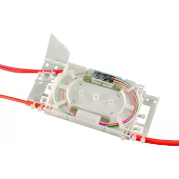 TELEGÄRTNER Fiber Optic Splice Box with Splice Cassette H02050A0077