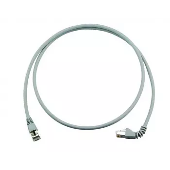 Telegärtner MP8 FS 500 LSZH-2.0 Cat6a S/FTP Patch Cable, RJ45 to RJ45, 5m, Grey L00001A0199
